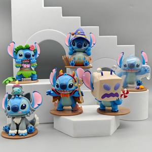 Quirky Diary Series PVC Figurines De Bureau Stich Marchandise Boîte Aveugle Chiffres Personnages Frozen Japonais À Collectionner En Gros - Product Image 1