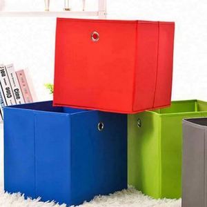 Caja de almacenamiento para el baño, caja de almacenamiento plegable de tela, caja de almacenamiento para dormitorio, caja de almacenamiento para sala de estar, caja de almacenamiento para muebles del hogar - Product Image 4