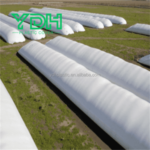 Bâche d'ensilage en moulage par soufflage résistante aux UV noire/blanche, super résistante, couverture de stockage <span class=keywords><strong>agricole</strong></span> pour les agriculteurs, matériau PE 100% vierge - Product Image 4