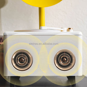 Haut-parleur stéréo Bt de <span class=keywords><strong>style</strong></span> rétro de bureau avec télécommande - Product Image 2