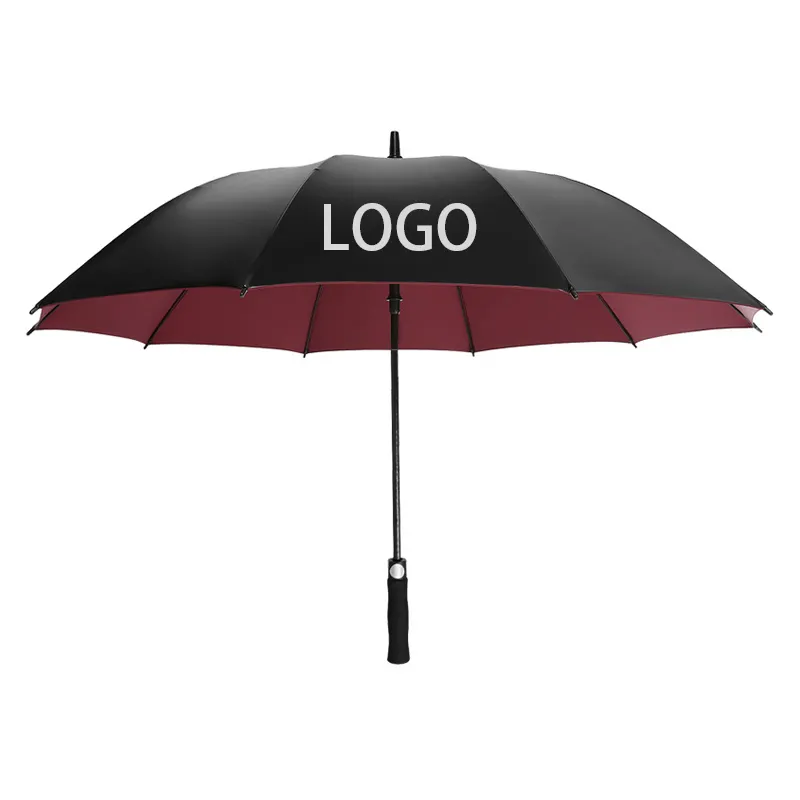 Рекламный Гольф лучший большой красочный ветрозащитный изготовленный на заказ большой производитель дешевый Зонт с логотипом