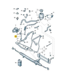 Tuyau <span class=keywords><strong>de</strong></span> conduite d'huile haute pression 8K1422893DB pour <span class=keywords><strong>Audi</strong></span> <span class=keywords><strong>A4</strong></span> B8 S4 A5 S5 8K1422893DP, tuyau <span class=keywords><strong>de</strong></span> <span class=keywords><strong>direction</strong></span> <span class=keywords><strong>assistée</strong></span> - Product Image 2