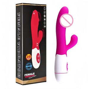 Vibrador de Conejo de Silicona de Doble Cabeza para Mujeres, Juguete Sexual para Adultos, Varita Mágica, Masajeador de Clítoris para Mujeres - Product Image 4