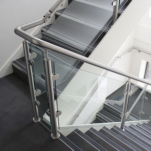 Support de garde-corps en verre en acier inoxydable au design moderne, pince pour garde-corps en verre, support de main courante, clip pour balcon, <span class=keywords><strong>escalier</strong></span> - Product Image 2