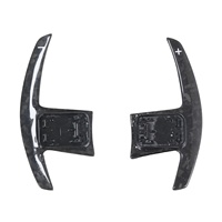 Extensions de palettes de changement de vitesse en fibre de carbone, durables, noires, de luxe, pour volant de voiture G14 G15 G20 G28 G29 G30 G38