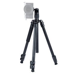 Nuevo Trípode de Viaje Negro <span class=keywords><strong>2026</strong></span>, Trípode Portátil de Aluminio, Trípode Universal para Cámara con Monopié - Product Image 3