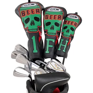 Golf headcover Golf Putter driver bìa gỗ Golf Head bìa với giảm giá phổ biến Head Covers