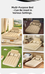 Dericsson Outdoor Eco-Friendly PVC <b>Inflatable</b> <b>Sofa</b> Bed Multi Sizes Single Double <b>Inflatable</b> Camping Mattress - Product Image 5