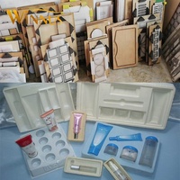 Boîte d'emballage en mousse EVA découpée sur mesure pour bijoux, cosmétiques, bougies, inserts de boîte en mousse EPE