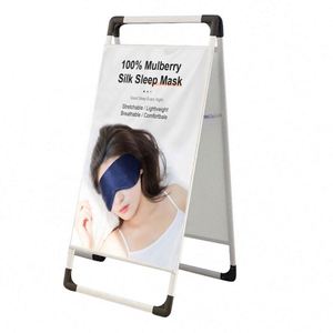 Factory Wholesale Eco-Friendly Metal Double Sided Advertising Sign Standing Poster <b>Frame</b> - Product Image 5
