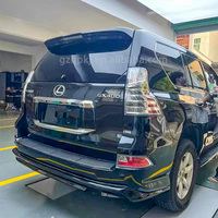 Après l'application du kit carrosserie sur le pare-chocs avant, le becquet de pare-chocs est applicable au Lexus GX400/460