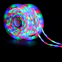 Bande lumineuse LED RGB avec télécommande WiFi via application, ruban flexible à changement de couleur pour décoration intérieure