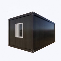 Mini-maison conteneur de luxe personnalisée 10ft 20ft, moderne, mobile, préfabriquée en acier léger, pour bureau, logement ou chambre
