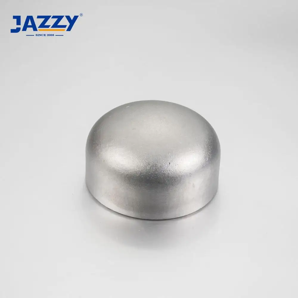 JAZZY ASME B16.9 MSS SP-43 AISI 304/304L/316/316L Thép Không Gỉ Liền Mạch Mông Hàn Ss Ống End Cap