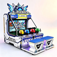 Mesin Game Arcade Tembak Bola Empat Pemain Layar 75 Inci Koin Operasi Penukaran Tiket Dalam Ruangan
