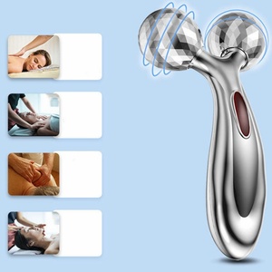 เครื่องมือลดไขมันหน้าใหม่ วีเฟซ สำหรับผิวบอบบาง นวดรอบดวงตา เครื่องมือเสริมความงาม ยกกระชับลำคอและคาง เครื่องนวดแบบลูกกลิ้ง 3 มิติ - Product Image 4