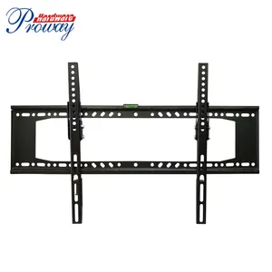 Soporte de pared de perfil ultra delgado Universal Premium para la mayoría de 32 "-80" VESA 600*400 brazo de soporte de pared de TV inclinado plano de acero