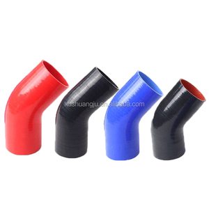 Tuyau <span class=keywords><strong>de</strong></span> raccordement flexible haute performance pour intercooler, coudes en caoutchouc silicone pour automobile, 45, 90, 135, 180 degrés - Product Image 3