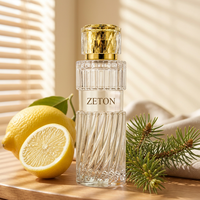 ZETON 100ml Eau de Parfum, parfum longue durée aux senteurs d'agrumes et de pin, pour homme et femme, flacon en verre de luxe, coffret cadeau