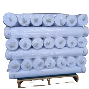 factory price 100 polyester peach skin embossed fabric brushed bedsheet fabric packing in roll