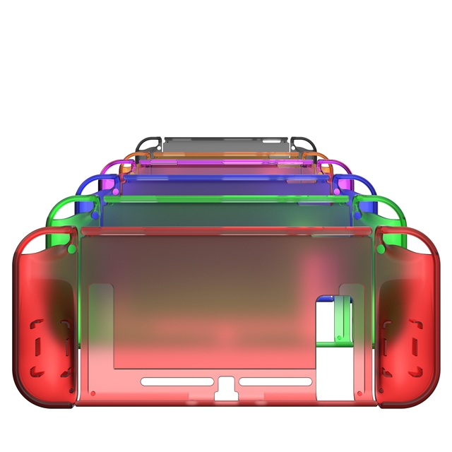 Game Console Controller Plastic Soft Shell Crystal Transparent Case for Nintendo Switch NS Accessories
