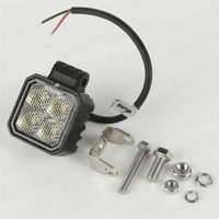 Projecteur de travail LED ultra-lumineux 2 pouces 16W, étanche et anti-poussière IP67, 1556LM, pour remorque/chantier