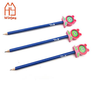 Lápiz de Madera Personalizado con Logotipo Completo y Borrador de Dibujos Animados para Niños, Set Publicitario de Animales en <span class=keywords><strong>2D</strong></span> - Product Image 2