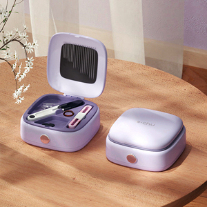 Kit de Costura Magnético Portátil Mini con Aguja e Hilo, Kit de Costura de Emergencia para Viajes con Material PP Pequeño para Uso Manual - Product Image 1