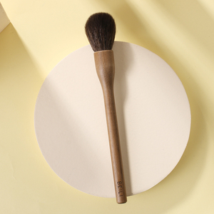 BEILI spazzola singola in legno di noce naturale di lusso per il trucco capelli di donnola di capra naturale di alta qualità pinceau maquillage professionale - Product Image 6