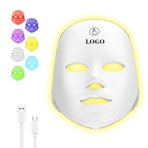 Appareil de massage facial pour femmes, masseur électrique du visage et du cou avec thérapie par lumière rouge pour la beauté de la peau, raffermissement et resserrement - Product Image 6