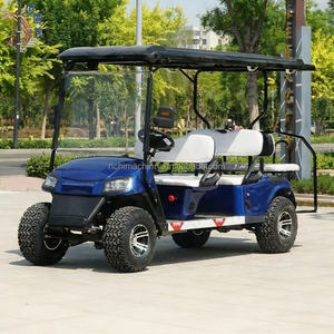 Potente Carro de Golf Eléctrico de <span class=keywords><strong>4</strong></span>+2 Plazas con Motor de 3.5kw, Capacidad Todoterreno, Carro para Campos de Golf para Grupos Grandes de <span class=keywords><strong>Turismo</strong></span> - Product Image 1