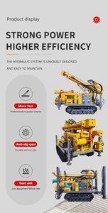 Plateforme de forage légère pour puits d'eau, transportable par une seule personne, montage rapide, <span class=keywords><strong>transport</strong></span> facile - Product Image 4