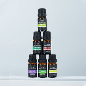 100% aceites esenciales de aromaterapia orgánicos naturales 10ML difusor de masaje de grado terapéutico 6 uds juego de regalo de aceite esencial - Product Image 3