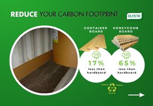 운반 및 보관 중 가장자리가 손상되지 않도록 견고한 용지 팔레트 모서리 보강재 보호 - Product Image 6