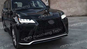 Piezas de Auto para LX600 LX500D, Kit de Conversión a Modelo F-Sport, Incluye Alerón Delantero y Rejilla, LX600 F Sport - Product Image 6