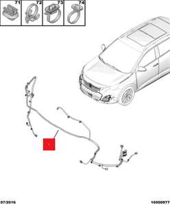 Cablaggio Faro Anteriore Adatto per Peugeot <span class=keywords><strong>3008</strong></span>, 4008, 5008 YL00402680 - Product Image 4