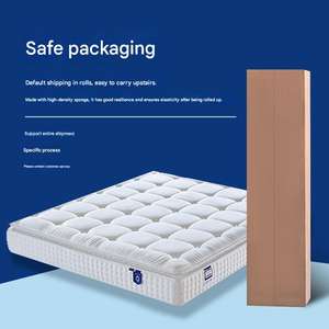 थोक मूल्य आधुनिक शैली शून्य-दबाव स्मृति फोम और होटल और घर के लिए स्वतंत्र वसंत गद्दे - Product Image 3