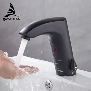 Grifo de baño con Sensor inteligente sin contacto infrarrojo de latón 8024, grifo de lavabo multifuncional, grifo mezclador de salud para lavabo de inodoro