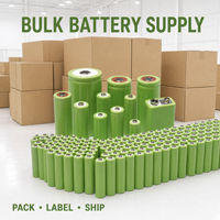Batterie rechargeable Ni-MH pour appareils électroniques grand public, cellules durables AA AAA C D 9V, alimentation fiable, vente en gros directe d'usine