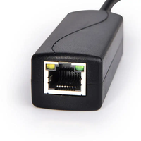 SDAPO PS0502G PoE Splitter 1000Mbps IEEE802.3af aktif DC48V untuk 5V 2.4A PoE kabel injektor pemisah terisolasi untuk kamera IP