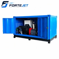 Nettoyeur haute pression ultra-performant 2000 bars 110 kW pour le nettoyage des parois intérieures des pipelines pétrochimiques