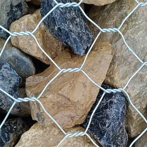 Gabion kutusu taş kafes altıgen tel örgü