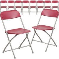 Chaise pliante en plastique PP, plastique et intérieur, pratique, bon marché, moderne et coloré, pour fête, Offre Spéciale