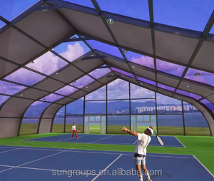Membrana Translúcida de PVC de Grado Profesional para Techos de Pistas de Pádel, Cubierta Superior para Pistas de Tenis de Pádel para Villas - Product Image 3