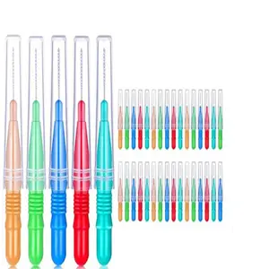 PRAECLARUS批发更多颜色可用I型齿间刷清洁牙齿和植入物的近端表面