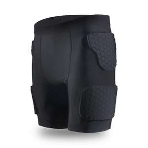 Pria Kompresi Celana Pendek Empuk Rompi Padded Celana Pendek Rib Pinggul dan Paha Pelindung - Product Image 5