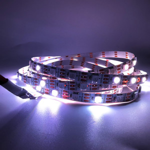 Ws2812 <span class=keywords><strong>w2812b</strong></span> DC5V 30 60 144Led SMD5050 DMX Direccionable Pixel Dream color Smart <span class=keywords><strong>Led</strong></span> tira de luz para KTV bar decoración de club nocturno - Product Image 3