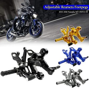 XXUN-piezas de repuesto para motocicleta, juego de pies traseros ajustables para Yamaha <span class=keywords><strong>MT</strong></span>-<span class=keywords><strong>09</strong></span>, FZ-<span class=keywords><strong>09</strong></span>, <span class=keywords><strong>MT</strong></span> <span class=keywords><strong>09</strong></span>, FZ09, <span class=keywords><strong>2013</strong></span>, 2014, 2015, 2016 - Product Image 2
