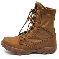 Bottes tactiques pour hommes, bottes de combat, bottes de travail, embout composite, couleur marron, bottes de jungle, caoutchouc