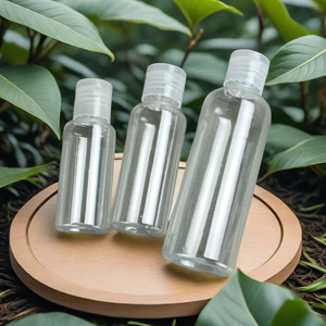 Flaconi Vuoti in PET da 5ml/10ml/30ml/50ml/60ml/80ml/100ml con Tappo Flip-Top per Confezioni di Prodotti per la Cura della Pelle, Logo Personalizzabile - Product Image 6